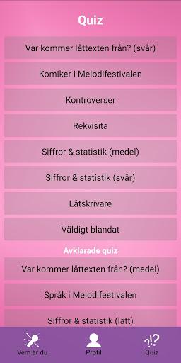 Melodikampen Screen 3