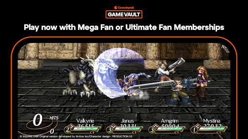 Screenshot of VALKYRIE PROFILE LENNETH