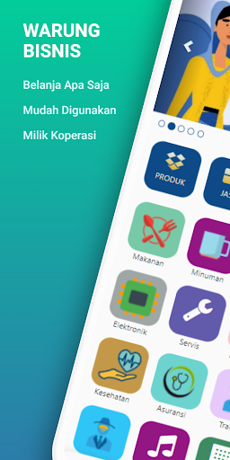 Android application Warbis - Warung Bisnis screenshort