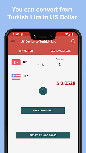 US Dollar to Turkish Lira Screen 3
