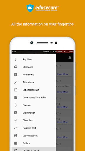 Android application Mind Tree IIT Mandi Campus Sch screenshort