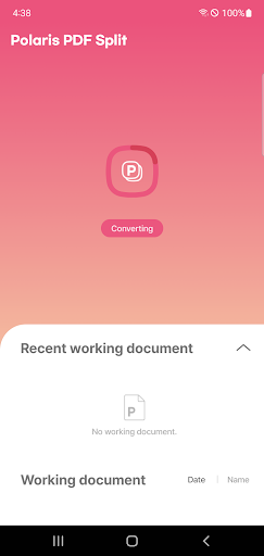 Polaris PDF Split ekran görüntüsü