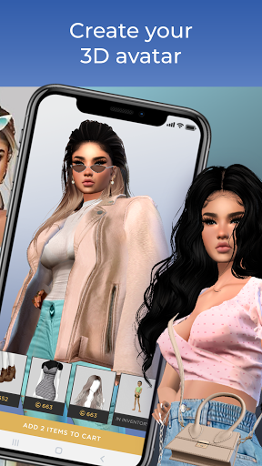 IMVU - 3D avatars, chat rooms & real friends  APK screenshots 2