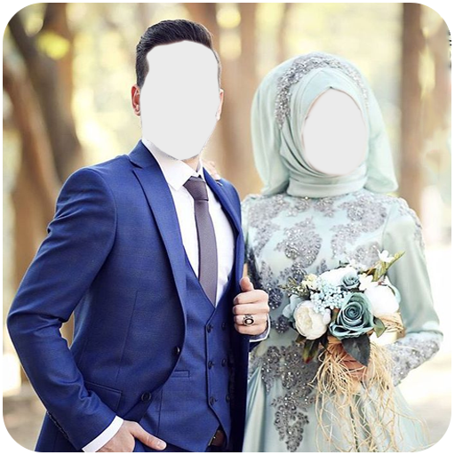 Hijab Couple Photo Suit  Icon