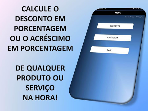Desconto ou acréscimo Screen 3