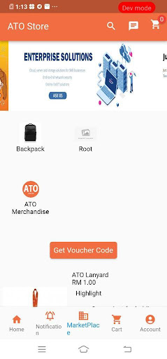 ATO STORE Screen 3