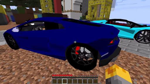 Android application Cars Mod for Minecraft PE 2024 screenshort