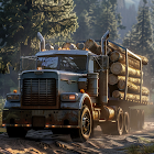 Truck Simulator Wood Transport 1.0