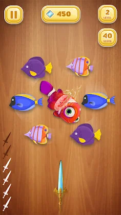 Knife King - Hit Games - Screenshot 1