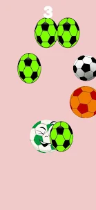 Falling soccer ball