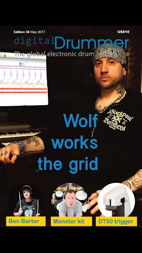 Android application digitalDrummer screenshort