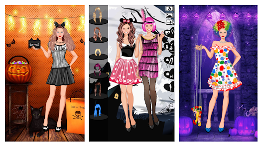 Halloween dress up game screenshots 1