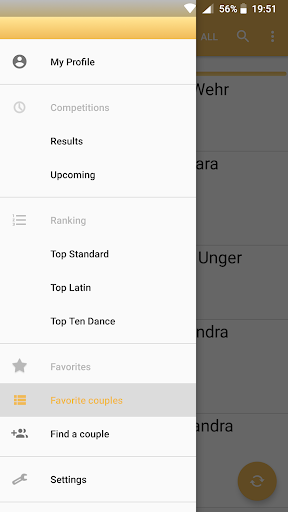 Android application WDSF EzView screenshort