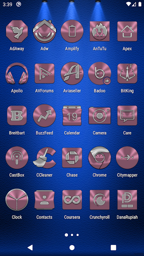 Lilac Purple Icon Pack Screen 2