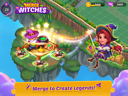 Merge Witches - merge&match to discover calm life 2.24.0 APK screenshots 6
