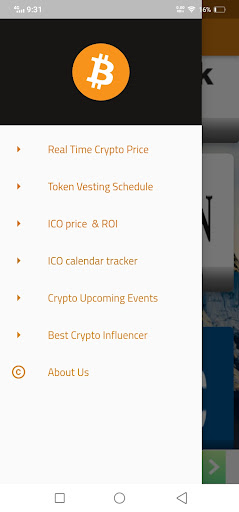 Android application Crypto NewsHub screenshort