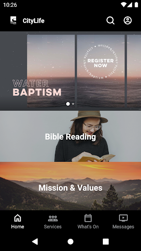 Android application CityLife Church Inc screenshort