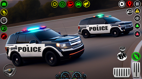 US Police Car Chase Car Game