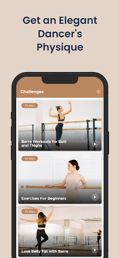 Barre Workouts Screen 3
