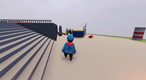 Android application human fall Mod Simulator screenshort