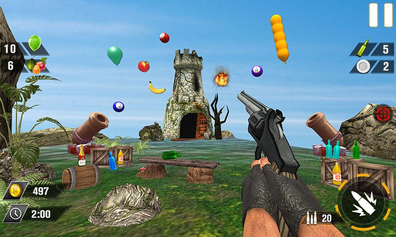Bottle Gun Shooter Game 1.0.8 APK + Mod (Free purchase) for Android