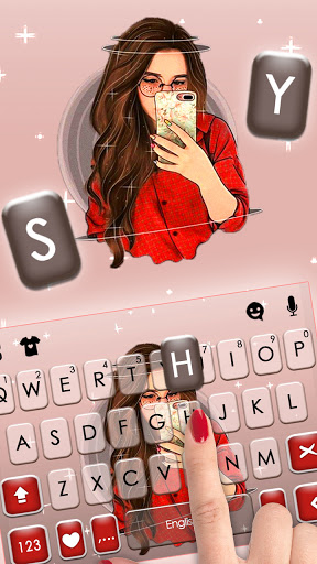 Selfie US Girl Theme Screen 2
