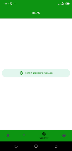 Android application HIDAC screenshort
