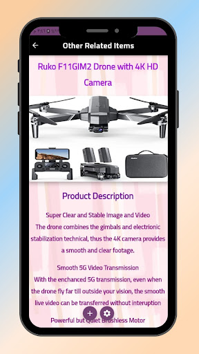 Potensic T25 Drone guide Screen 2