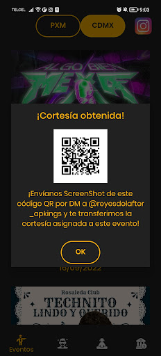 Android application Reyes del After screenshort