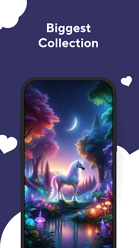 Screenshot of Magical Unicorn Wallpapers 4K