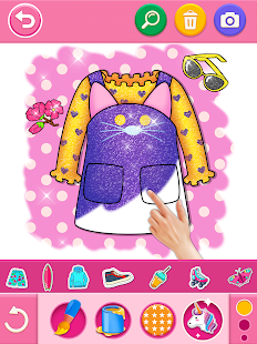 Glitter dress coloring and drawing book for Kids 5.0 Screenshots 13