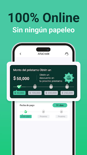 ALFA - Préstamos Personales Screen 2