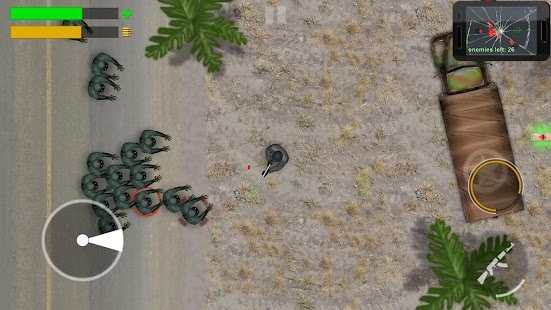 MAD Race Zombie Shooter Screenshot