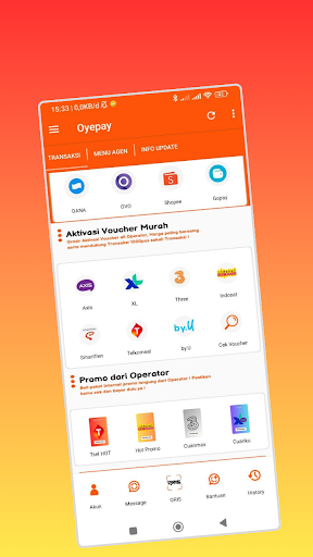 Oyepay - Aplikasi Topup Screen 3