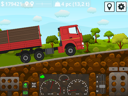 Mini Trucker - 2D offroad truck simulator 1.6.1 screenshots 24