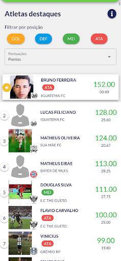 Liga Toca Bola Screen 3