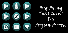 Big Bang Teal Icons APK