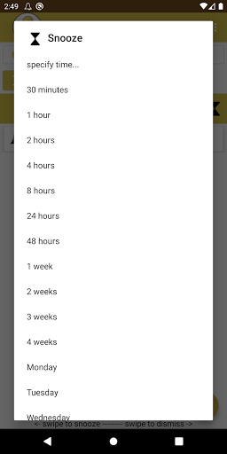 Bright Reminder Screen 3
