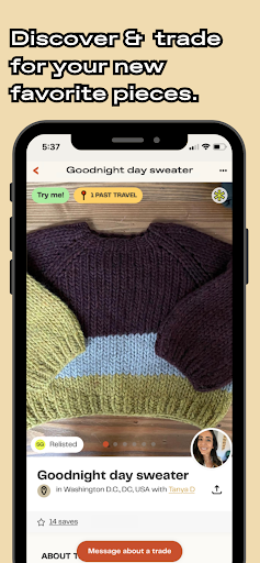 Lucky Sweater - Swap Clothing Screen 3