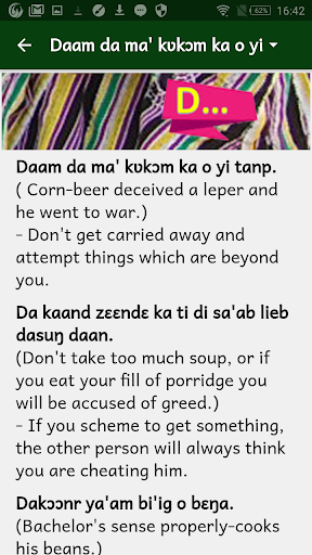 Kusaal proverbs Screen 3