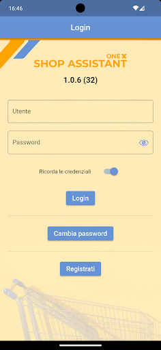 Android application SuiteX ShopAssistant screenshort