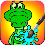 Draw & Color Book For Kids icon