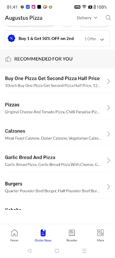 Augustus Pizza screenshot 5