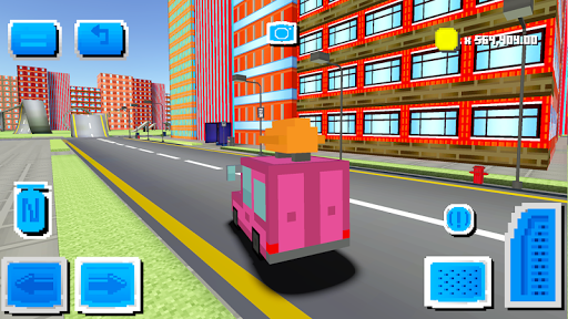 Blocky Car Driving