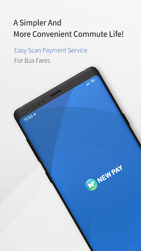Android application NewPay - AUTO FARE COLLECTION screenshort