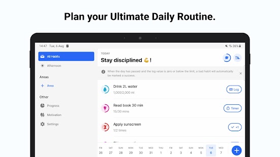 Habitify: Gewohnheiten Tracker Screenshot