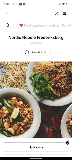 Android application Nordic Noodle screenshort