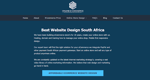 Online eCom Web Development Screen 3