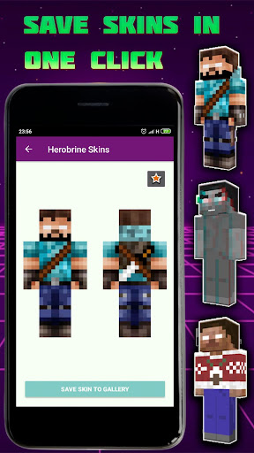 HEROBRINE Skin for MCPE Apk Download for Android- Latest version -  com.herobrineskins.herobrine