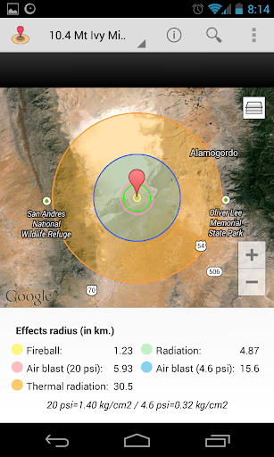 NukeBlast - Nuclear explosion Screen 2